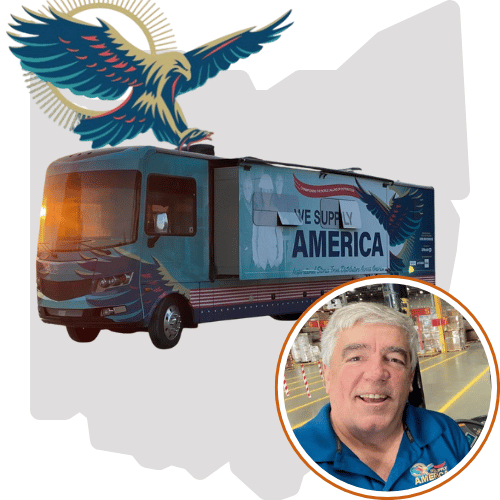 We Supply America Tour Stop to Merit Brass